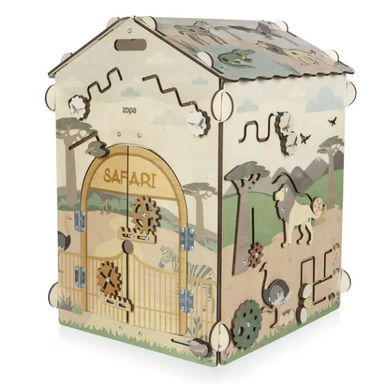 Slika Velika edukativna kuća za igru - Safari Zopa 