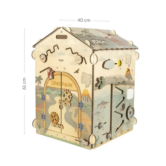 Slika Velika edukativna kuća za igru - Safari Zopa 