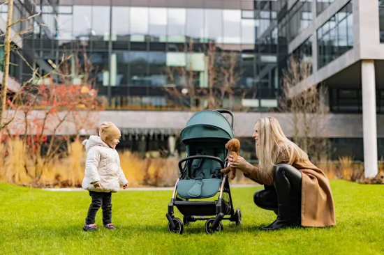 Slika Kolica Quiq 2, Antique Green/Gold Zopa 