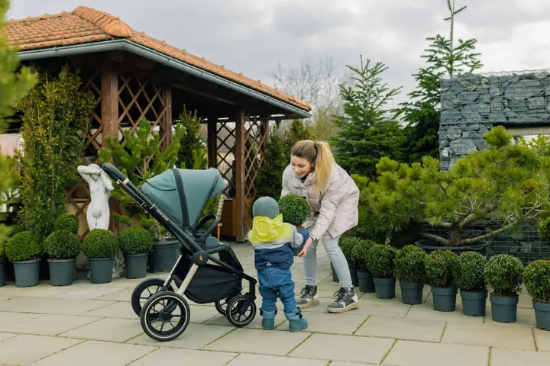 Slika Kolica Move Cross Antique Green/Gold Zopa 