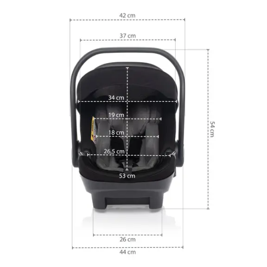 Slika Zopa autosjedalica XS Plus i-size, Titan Grey