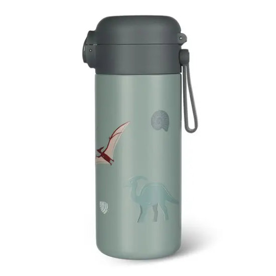 Slika Termo boca sa silikonskim držačem i nastavkom za piće 350 ml Dino Zopa 