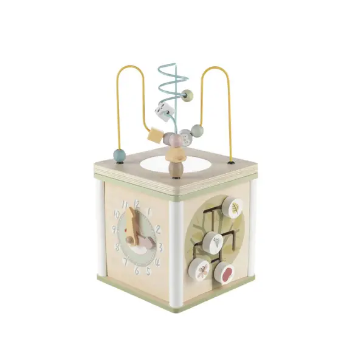 Slika Drvena kocka s aktivnostima Zopa 