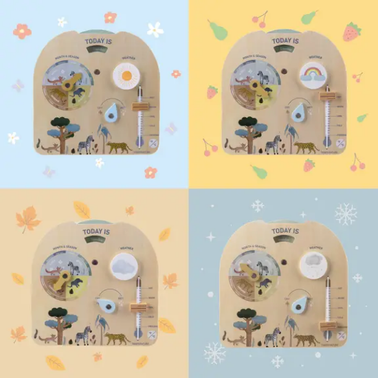 Slika Drvena Montessori edukativna ploča – Vrijeme Zopa 