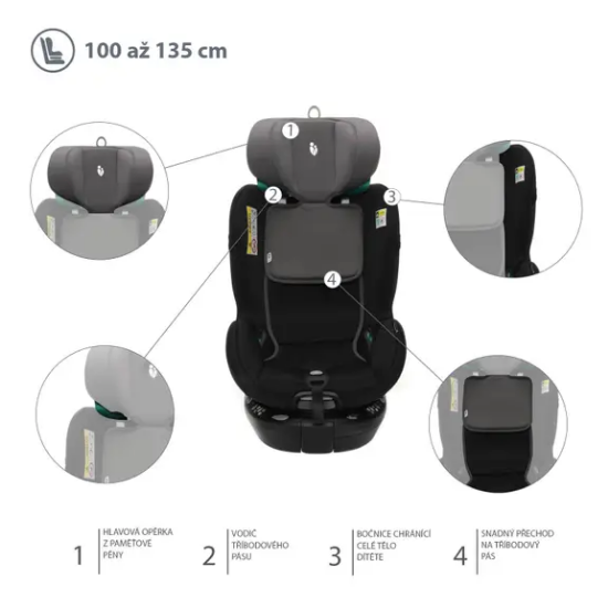 Slika Autosjedalica Voyager Maxi, Silver Grey Zopa 