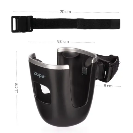 Slika Držač za bocu za kolica Ultra Black Zopa 