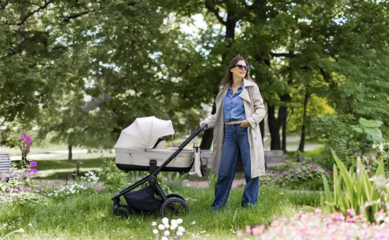 Slika Košara XL za kolica Move 5 Shade Grey Zopa 