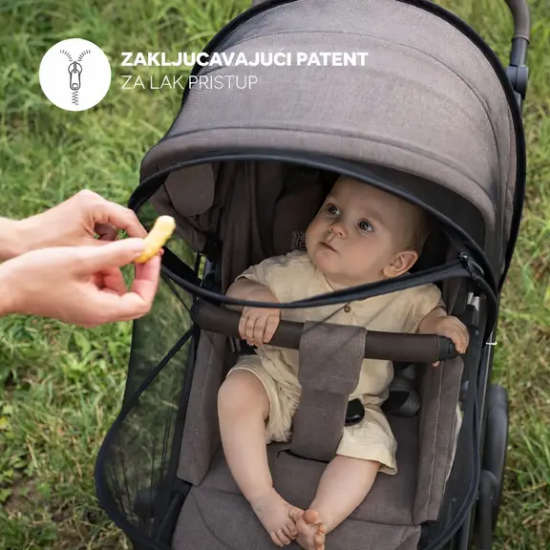 Slika Univerzalna mreža protiv komaraca za kolica Ecxlusive Black Zopa 