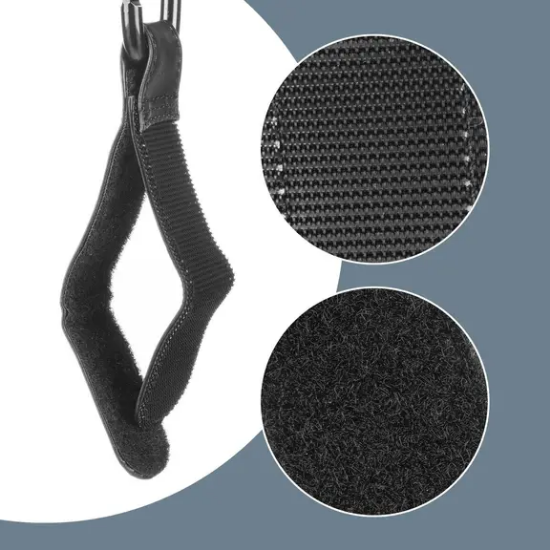 Slika Multifunkcionalna traka s karabinerom DELUXE (2 kom) – Black Zopa 