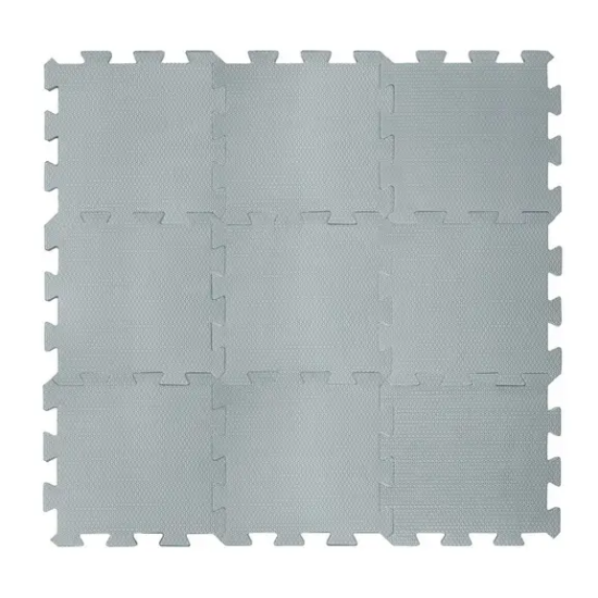 Slika Puzzle podloga od pjene 30 × 30 cm (9 kom) Light Grey Zopa 