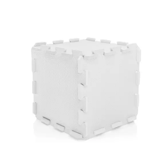 Slika Puzzle podloga od pjene 30 × 30 cm (9 kom) Ivory Beige Zopa 