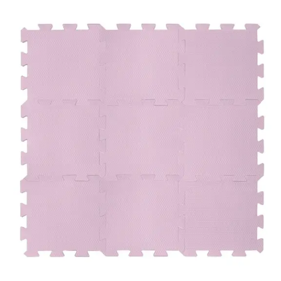 Slika Puzzle podloga od pjene 30 × 30 cm (9 kom) Sugar Pink Zopa 