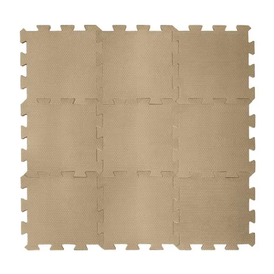 Slika Puzzle podloga od pjene 30 × 30 cm (9 kom) Hazel Brown Zopa 