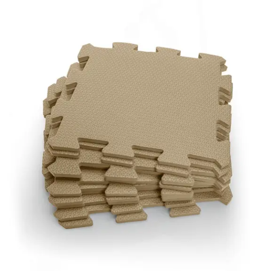 Slika Puzzle podloga od pjene 30 × 30 cm (9 kom) Hazel Brown Zopa 