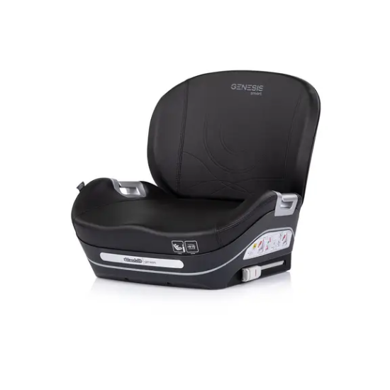 Slika Booster autosjedalica I-SIZE ISOFIX 125–150cm s termo kontrolom GENESIS SMART Noir - Chipolino