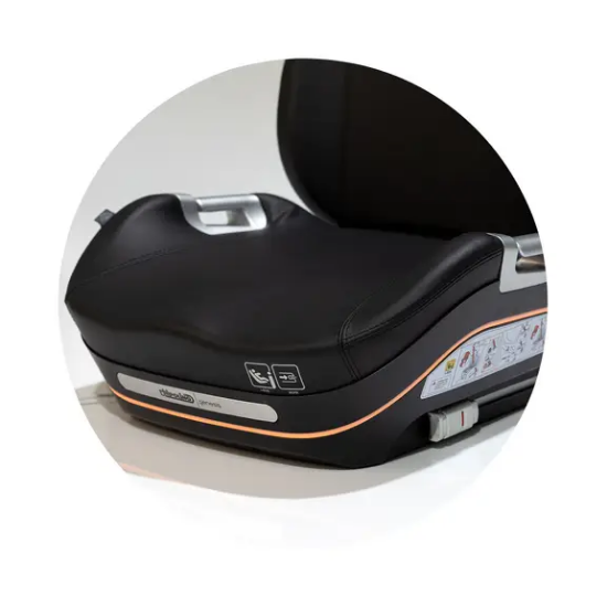 Slika Booster autosjedalica I-SIZE ISOFIX 125–150cm s termo kontrolom GENESIS SMART Noir - Chipolino
