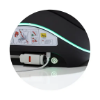 Slika Booster autosjedalica I-SIZE ISOFIX 125–150cm s termo kontrolom GENESIS SMART Noir - Chipolino