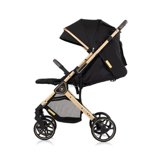 Slika Dječja kolica s reverzibilnom ručkom Omnia Noir - Chipolino