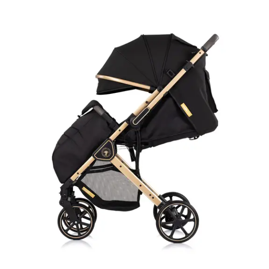 Slika Dječja kolica s reverzibilnom ručkom Omnia Noir - Chipolino