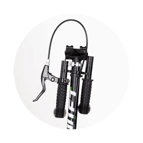 Slika Romobil s ručnom kočnicom do 100kg SWIFT Black - Chipolino