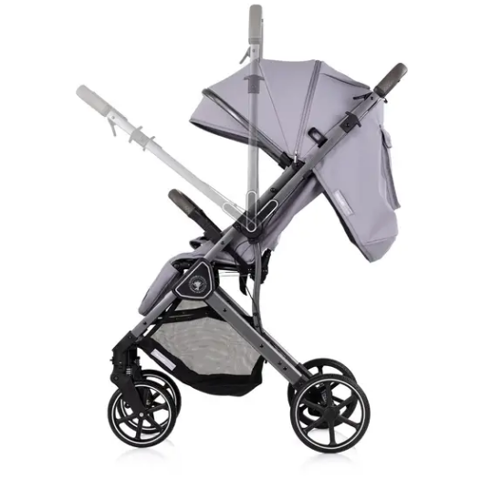 Slika Dječja kolica s reverzibilnom ručkom Omnia Platinum - Chipolino