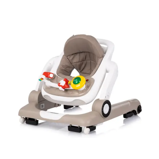 Slika Hodalica za bebe 4u1 Little Explorer Beige - Chipolino