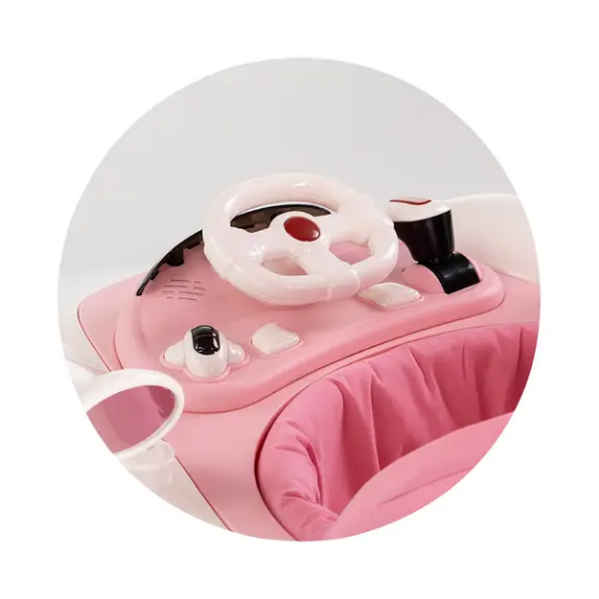 Slika Hodalica za bebe 5u1 Happy Walker Pink - Chipolino