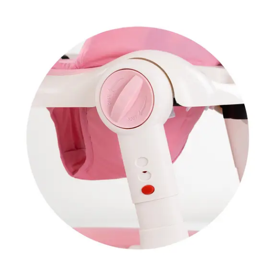 Slika Hodalica za bebe 5u1 Happy Walker Pink - Chipolino