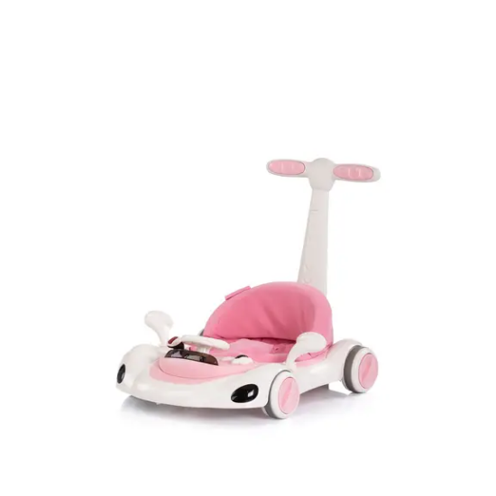 Slika Hodalica za bebe 5u1 Happy Walker Pink - Chipolino