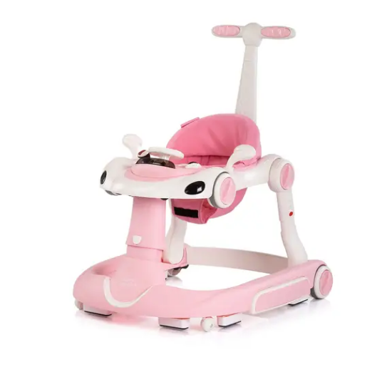 Slika Hodalica za bebe 5u1 Happy Walker Pink - Chipolino