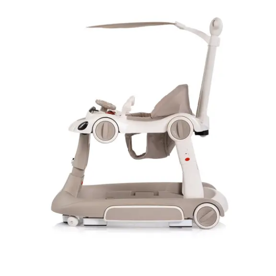 Slika Hodalica za bebe 5u1 Happy Walker Beige - Chipolino