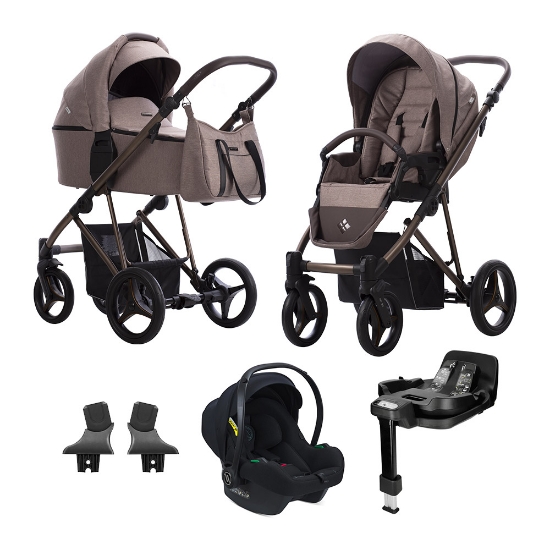 Slika Dječja kolica Bebetto Flavio Choco 18/BRM 4u1 B