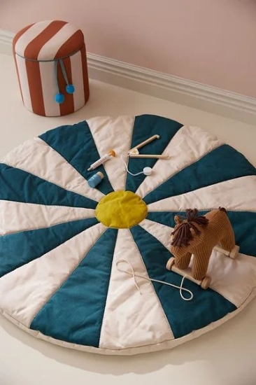 Slika Podloga za igru, Circus teal - Kid's Concept