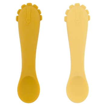 Slika Set od 2 silikonske žlice first baby mr. lion trixie® 