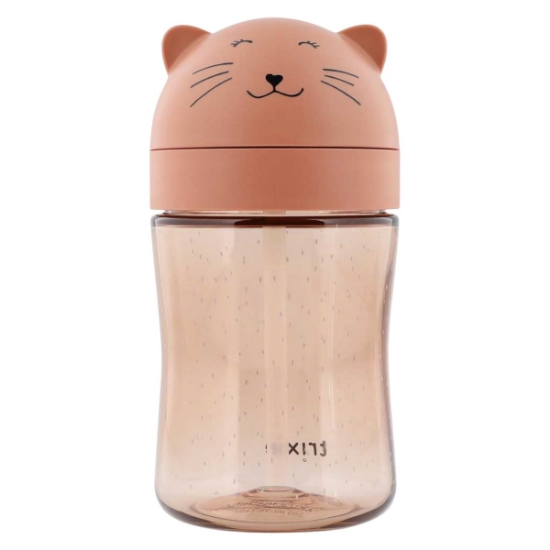 Slika Tritanska bočica sa slamkom 300 ml mrs. cat trixie®