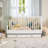Slika Lumi kinderbet 140x70 cm s ladicom Bellamy 