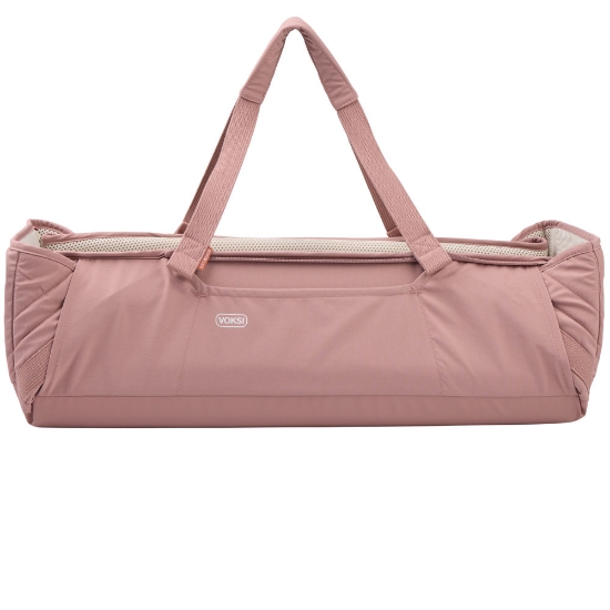 Slika Voksi Carry me, mekana prijenosna košara Blush Pink Leaf