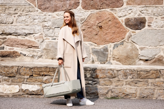 Slika Carry me, mekana prijenosna košara Seashell Sand Leaf Voksi 