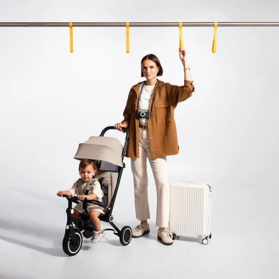 Slika Tricikl Wonder Max - Stone Beige Smart Trike 