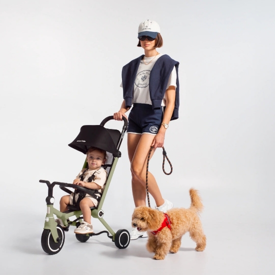 Slika Tricikl Wonder - Olive Smart Trike 