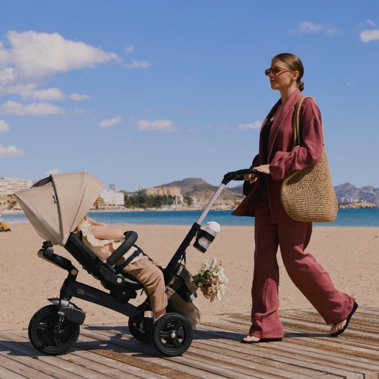 Slika Kinderkraft Tricikl EASYTWIST bež