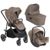 Slika Kolica 3u1 Versatrax + košara Ramble XL + autosjedalica i-Snug2 - Cashew Joie 
