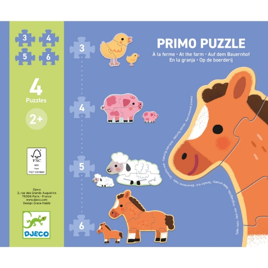Slika Primo puzzle - Farma
