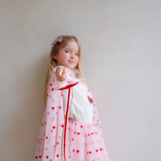 Slika Dječja suknja od tila - Srca