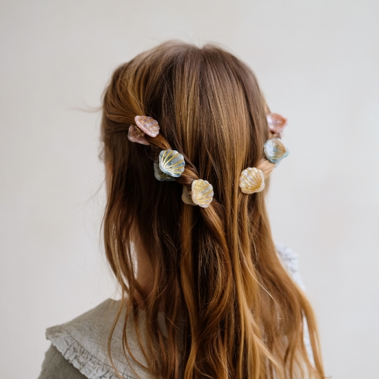 Slika Mini kopče za kosu - Školjke