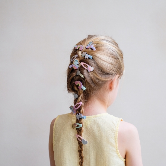 Slika Dječje mini špangice - Jednorog i zvjezdice