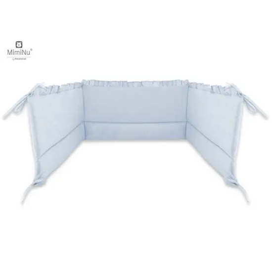 Slika Premium posteljina za dječji krevetić 3-dijelni set Royal Baby Blue - MimiNu