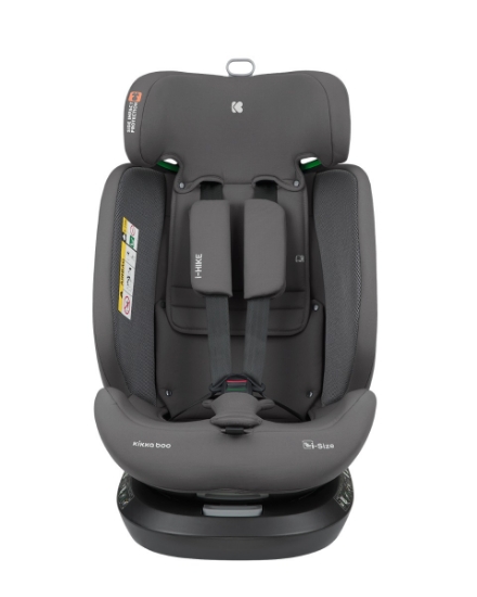 Slika Autosjedalica i-Hike i-Size, Grupa 0+, 1, 2, 3 (0-36 kg) (40-150 cm) - Dark Grey 2025 Kikka Boo 