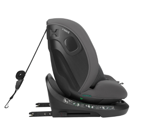 Slika Autosjedalica i-Hike i-Size, Grupa 0+, 1, 2, 3 (0-36 kg) (40-150 cm) - Dark Grey 2025 Kikka Boo 