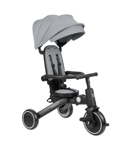 Slika Tricikl 8u1 Trix 2 - Grey Kikka Boo